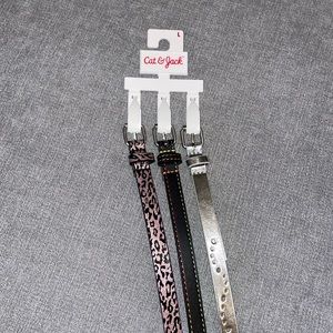 Cat & Jack Girls Fashion Belts Size L